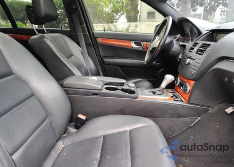 2010 Mercedes-Benz C 300 from USA, damaged, VIN WDDGF5EB8AR089842